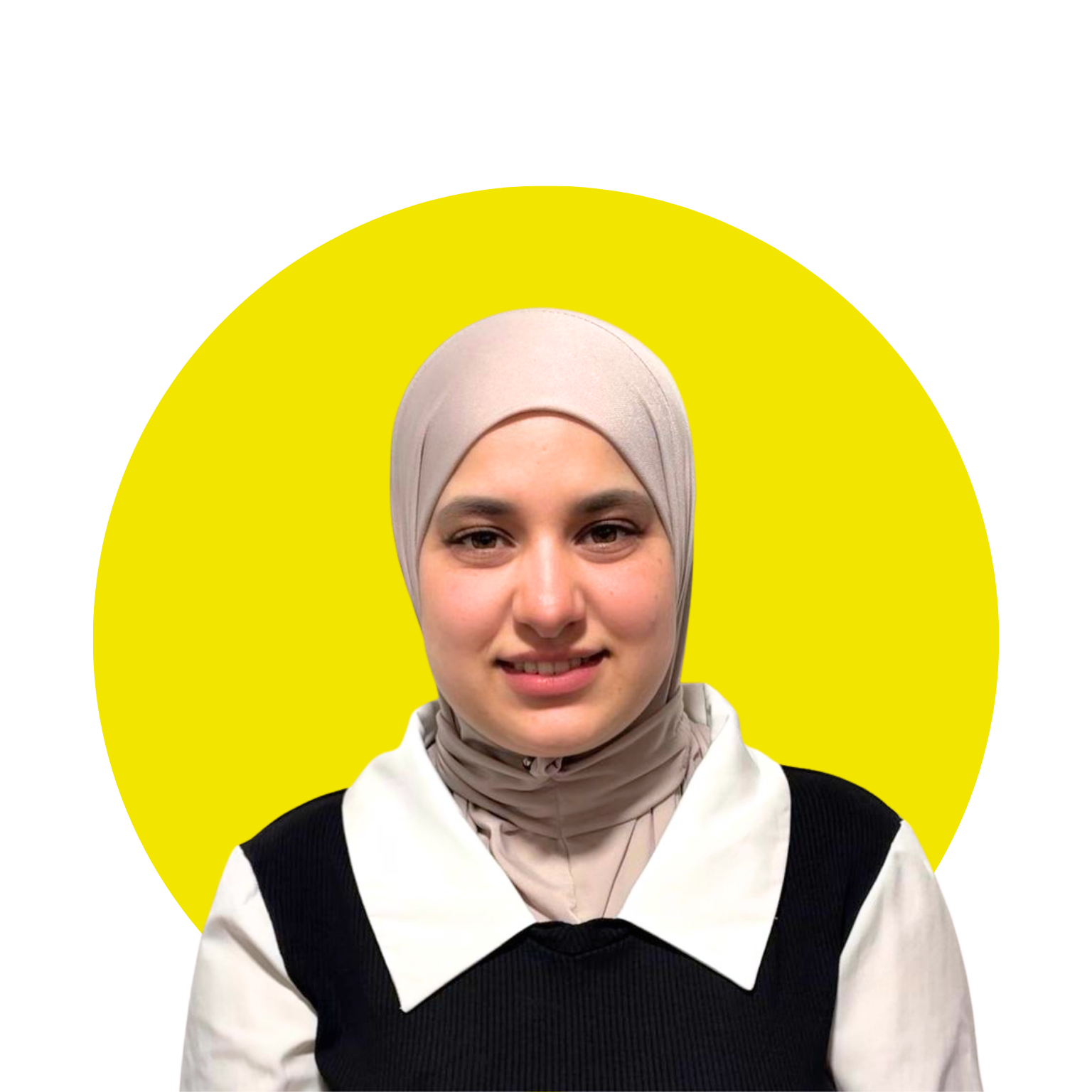 Porträt von Malika El Bachiri, Buchhaltung und Steuern bei Therese Blau Consulting.